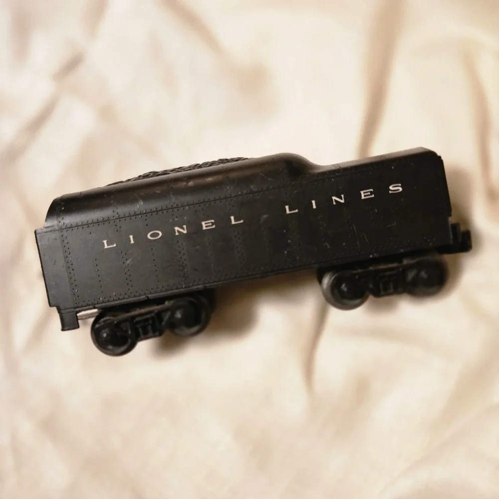 VTG Lionel Postwar O27 Black Coal Tender Toy Train Rolling Stock Steam Accessory